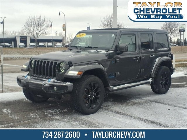 2021 Jeep Wrangler 4xe Unlimited Sahara High Altitude
